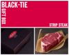 Black-Tie Gift Box: 2 (12 oz.) USDA Prime Dry-Aged Boneless Strip Steaks