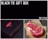 Black-Tie Gift Box: 2 (16 oz.) USDA Dry-Aged Prime Boneless Rib Steaks