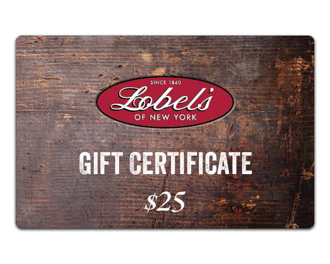 $25 Gift Certificate