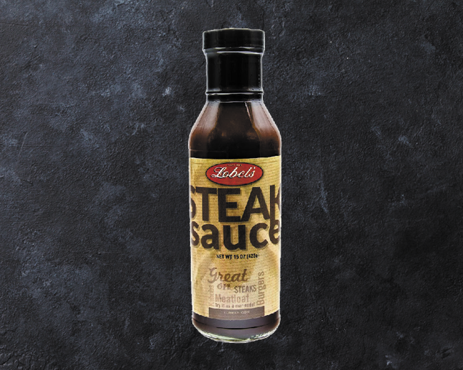 Lobel's Steak Sauce Bottle