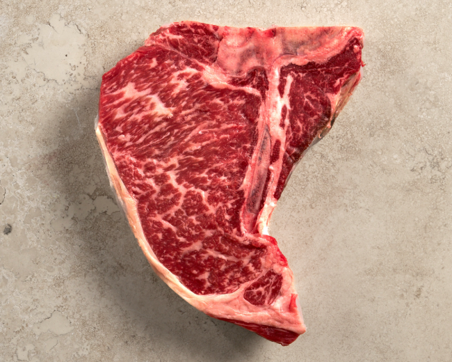 All-Natural USDA Prime Dry-Aged T-Bone Steak