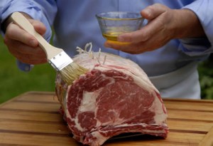 Grill Roasting a Rib Roast