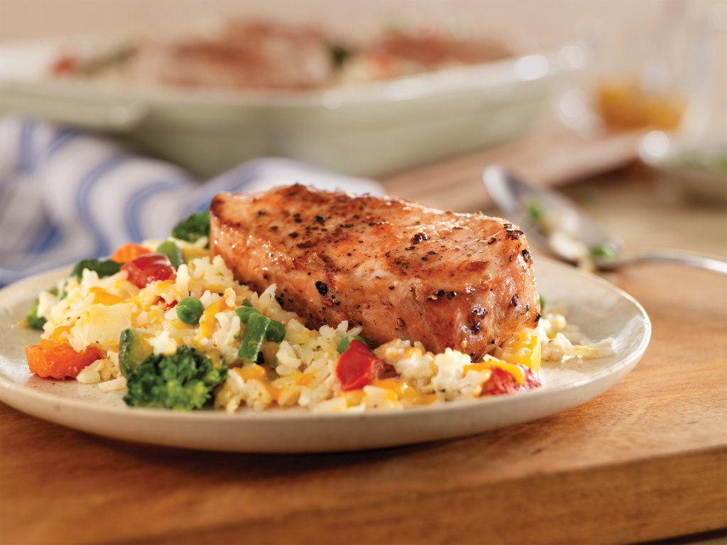 Photo courtesy of National Pork Board. For more information about pork, visit PorkBeInspired.com.