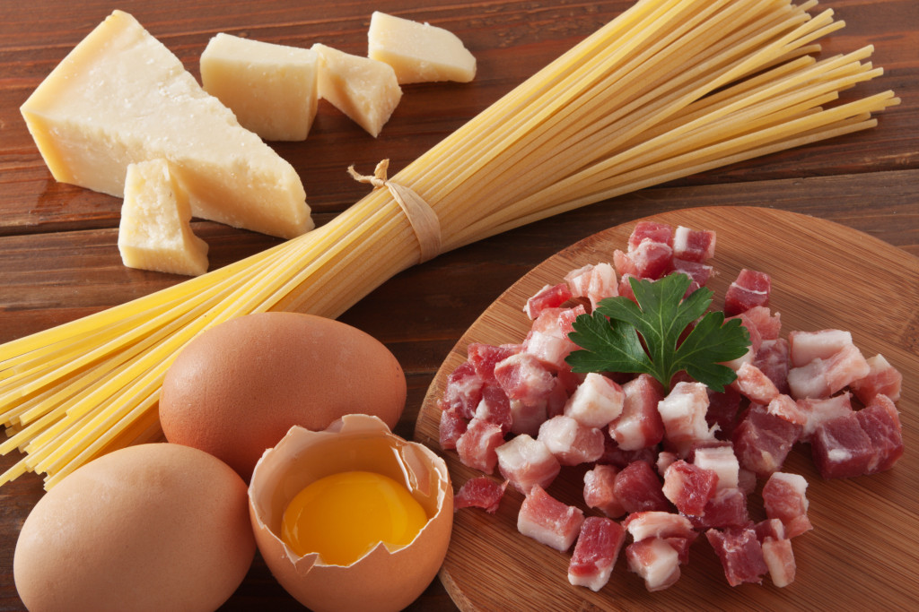 Carbonara Mise En Place